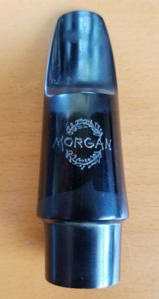 Vintage Handmade The Morgan 5m Alto Saxophone Hard Rubber Mouthpiece Sn 20215