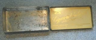 rare graphic Ambarol flat pocket Egyptian Cigarette tobacco tin 7