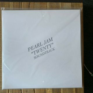 Pearl Jam Twenty Soundtrack Promo Glow In The Dark Vinyl 3 Lp Rare