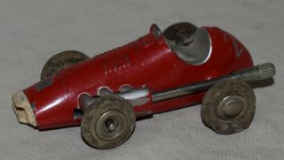 Vintage Schuco 1040 Micro Racer - Red Car - - Made In Germany