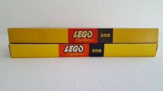 Vintage Lego System No 308 - Fire Station,  Rare,  1:87,  w/complete box,  Denmark 10