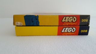 Vintage Lego System No 308 - Fire Station,  Rare,  1:87,  w/complete box,  Denmark 11