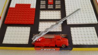 Vintage Lego System No 308 - Fire Station,  Rare,  1:87,  w/complete box,  Denmark 6