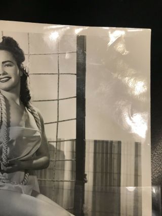 RARE Bettie Betty Page 1945 Glamour Photo Very 6