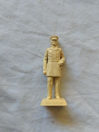 Marx 60mm Hard Plastic Famous Americans Miniature Figure - General Taylor