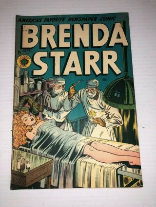 Brenda Starr 4 1948 Classic Jack Kamen Cover Vintage Golden Age Comic Book
