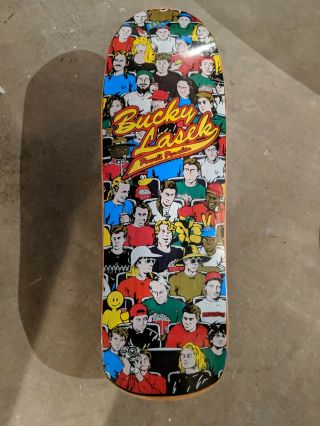 Nos Powell Peralta Bucky Lasek Skateboard Deck Vintage Rare Old School Tony Hawk