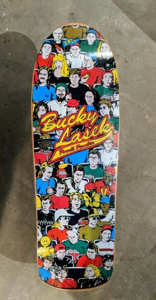 NOS Powell Peralta Bucky Lasek Skateboard Deck Vintage Rare Old School Tony Hawk 2