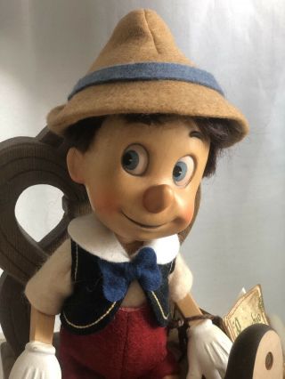 RARE R John Wright Pinocchio with Geppetto’s chair LE 465/500 2