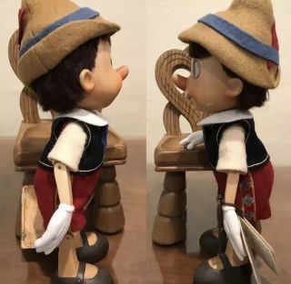 RARE R John Wright Pinocchio with Geppetto’s chair LE 465/500 6