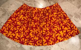 Geniune Vintage HERMES PARIS Skirt Wrap Starfish Summer Womens Size 9 RARE Lady 9