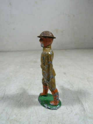 Vintage/Antique Barclay Manoil Lead Soldier WWI Marching Band Bugle Player Toy 2