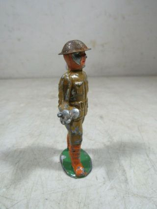 Vintage/Antique Barclay Manoil Lead Soldier WWI Marching Band Bugle Player Toy 4