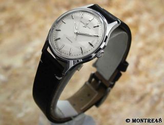 Ulysse Nardin Swiss Made 1960s Men Auto Stainless Steel 35mm Vintage Watch JE147 2