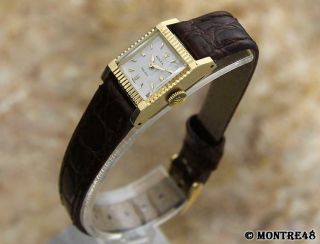 Rolex 9356 Lady Swiss Made 18k Gold Luxury Vintage 1962 Luxury Watch JE181 3