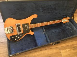 1979 Rickenbacker 4001 Vintage Bass Project With Case.  Please Read