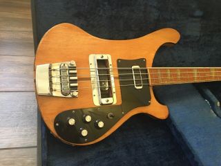 1979 Rickenbacker 4001 Vintage Bass Project With Case.  Please Read 2