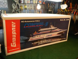 RARE Graupner RC Boat - the Superyacht “CONDOR 9 ” w ' motors Elec. 2