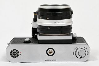 Nikon F Red Flag Meter Prism 35mm Film SLR Camera,  50/1.  4 lens Kit - (Rare) 5