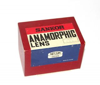 Sankor 16c 2x Anamorphic w/ Box,  Caps & Sankor Case - Great Vintage Shape - RARE 2