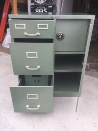 Vintage Steelmaster Filing Cabinet,  Safe | Local P/U Or F/D Within 100miles 2