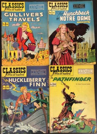 CLASSICS ILLUSTRATED 1 - 135 38 Vintage Golden Age Comics Great Literature Story 3