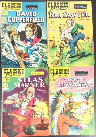 CLASSICS ILLUSTRATED 1 - 135 38 Vintage Golden Age Comics Great Literature Story 4