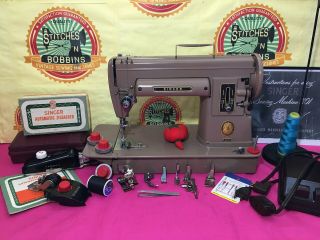 Vintage Singer 301a Sewing Machine Cleaned And Serviced