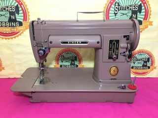 Vintage Singer 301A Sewing Machine Cleaned and Serviced 2