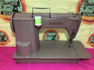 Vintage Singer 301A Sewing Machine Cleaned and Serviced 4