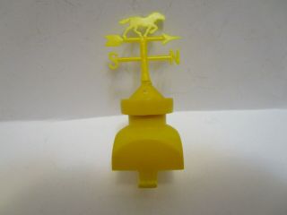 Vintage Marx Farm Play Set Yellow Cupola & Weather Vane