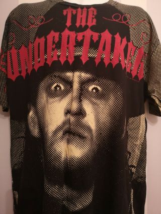 The Undertaker Wwf Vintage T Shirt Xl