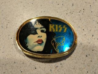 Vintage Kiss 1977 Paul Stanley Pacifica Belt Buckle