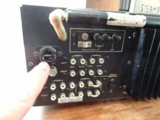 Vintage Sansui 9090DB Silver Face Stereo Receiver - AS - IS 12