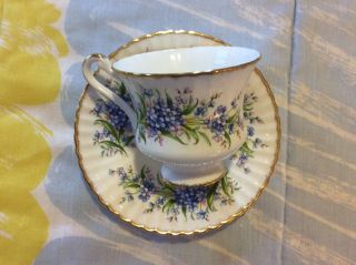 Vintage Paragon By Appointment to Her Majesty The Queen Tea Cup and Saucer Set 2