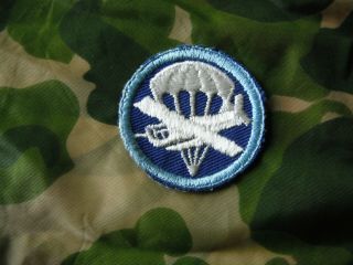 Ww2 Orig.  101st Airborne Paratrooper 506th Infantry Cap Disc Blue Para - Glider