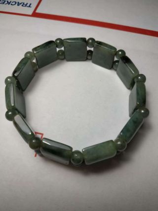 Grade A 100 Natural Burmese Jadeite Jade Bracelet A 288