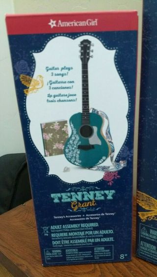American Girl Doll Tenney Grant,  Book,  Performance Outfit,  and Guitar 4