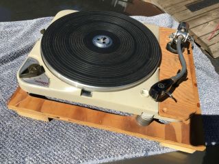 Vintage Thorens Td124 Turntable With Esl Tonearm