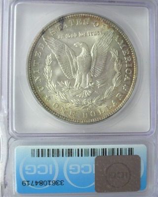 1902 - O MORGAN SILVER DOLLAR ICG MS67 VALUED AT $10,  500 VERY RARE THIS 4