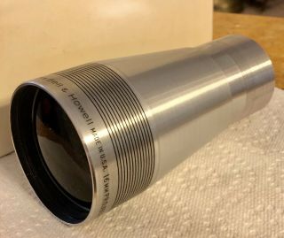 Vintage Bell & Howell 16mm Projection 4” F/1.  6 Lens Part No.  201004 Box