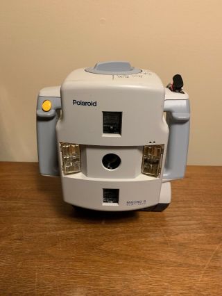 Vintage Polaroid Macro 5 Slr - 1200 Compact Film Camera Lights Rare