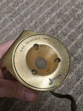 Jensen RP302 Vintage Tweeter Ultra Rare Gold High Frequency Unit 2