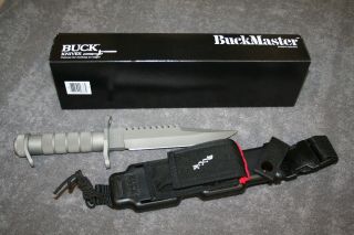 BUCK KNIFE MODEL 184 BUCKMASTER - 1987 - RARE 5TH VERSION 1 OF 976 - NIB/NOS 12