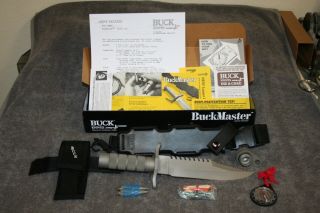 Buck Knife Model 184 Buckmaster - 1987 - Rare 5th Version 1 Of 976 - Nib/nos