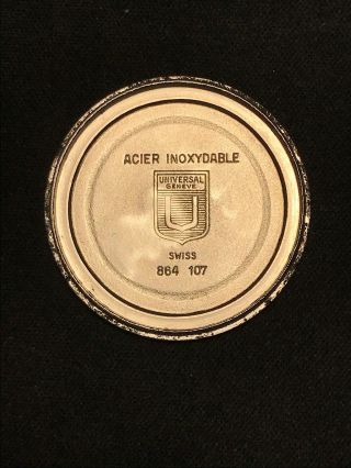 Universal Geneve FS Enamel Dial Issued Railway Watch Vintage 10