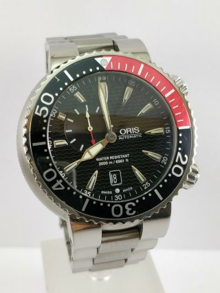 ORIS Carlos Coste MKi Diver ' s 2000m Limited Edition Automatic Mens Watch RARE 2