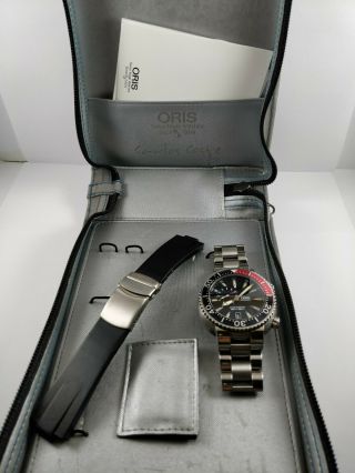 ORIS Carlos Coste MKi Diver ' s 2000m Limited Edition Automatic Mens Watch RARE 4