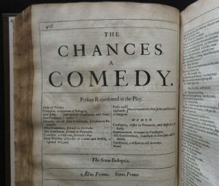 V Rare BEAUMONT & FLETCHER 1679 2nd Folio SHAKESPEARE Plays TWO NOBLE KINSMEN 7