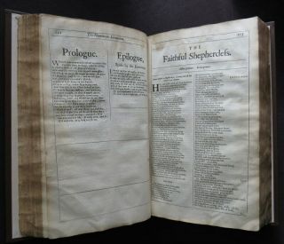 V Rare BEAUMONT & FLETCHER 1679 2nd Folio SHAKESPEARE Plays TWO NOBLE KINSMEN 9
